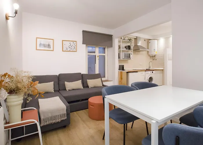 Puerta Del Camino 5 - Patio Y Wifi Lägenhet Bilbao